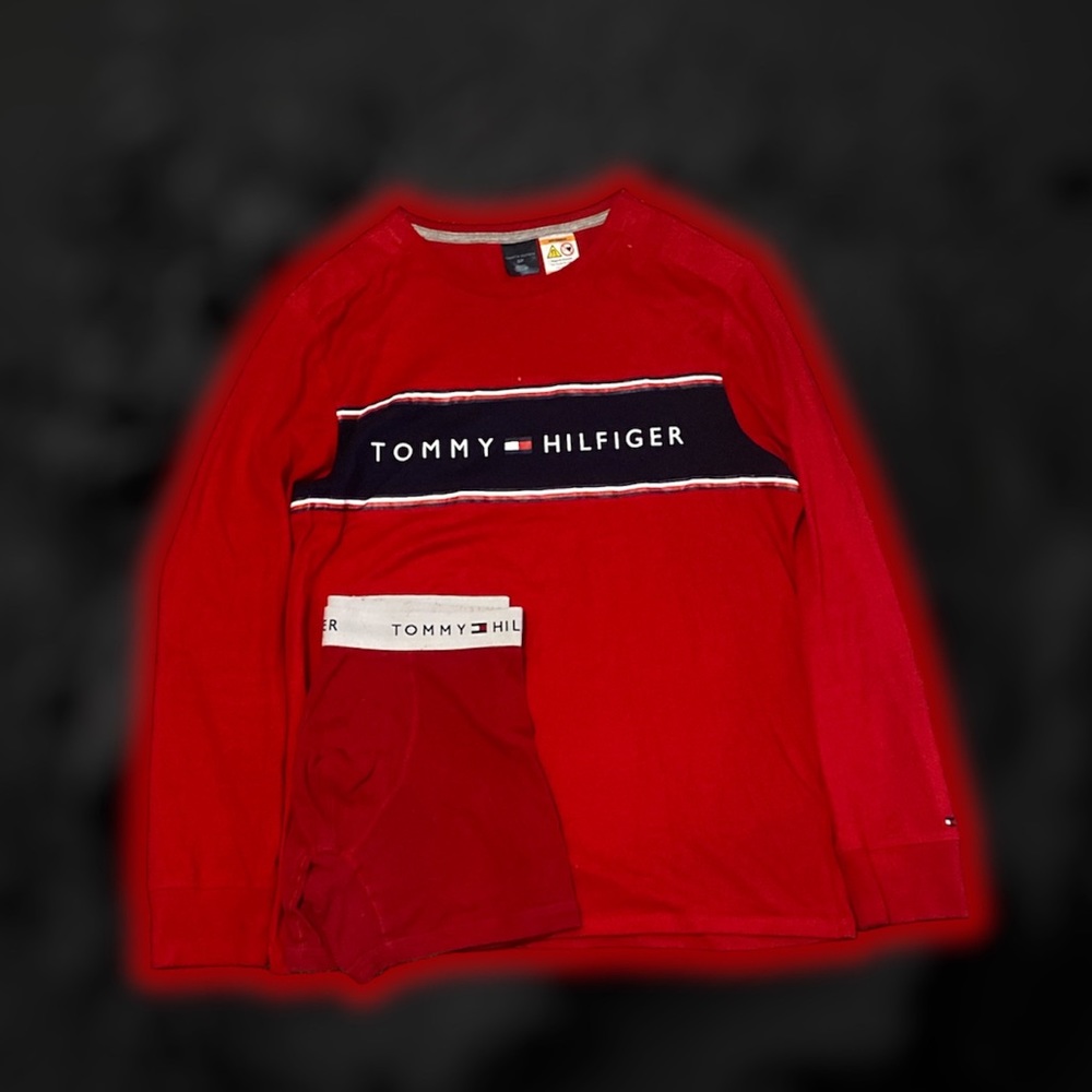 Tommy Hilfiger Chest Logo Long Sleeve